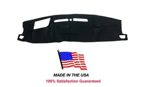 Black Carpet Dash Cover Compatible w/ 2021-22 Chevy Suburban w/ Heads Up Display - Picture 1 of 11