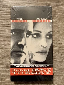 Conspiracy Theory, Movie VHS Mel Gibson Julia Roberts New Sealed 1997 Vintage - Picture 1 of 6