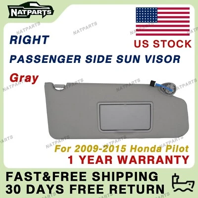 Parasol lateral derecho pasajero con luz para Honda Pilot 2009-2015 83230-SZA-A01Z Foto 1 de 4