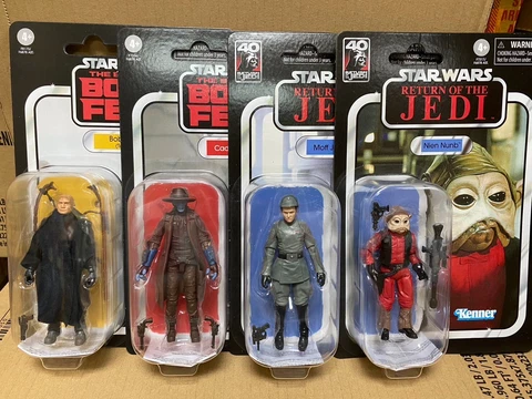 STAR WARS THE VINTAGE COLLECTION 3.75" CAD BANE,MOFF, NIEN NUNB,BOBA FETT SET Cover