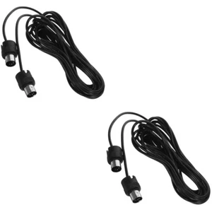 2 Sets Midi Cable Controller Keyboard Guitar Recording Equipment - Afbeelding 1 van 12