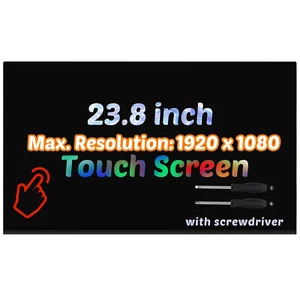 23.8" for Lenovo ideacentre AIO 520-24AST F0D3 FHD LCD Screen IPS Display Panel - Picture 1 of 4