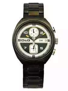 D&G DOLCE GABBANA Song Collection DW0302 Chronograph Men's Watch - Picture 1 of 5