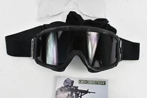 Bobster Alpha Ballistische Brille BALP101 schwarzes Gestell und 2 x Gläser - Bild 1 von 7