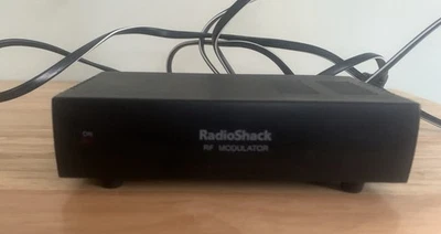 RadioShack RF Modulator  15-1214 With Composite Video/Audio And Coaxial Cables - Image 1 of 4