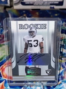 2006 Donruss Gridiron Gear Gold Signatures /219 Thomas Howard Rookie Auto RC - Picture 1 of 7