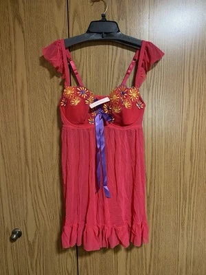 Top lencería babydoll 14/16 cacique para mujer nuevo con etiquetas Foto 1 de 4