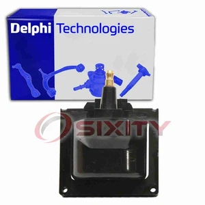 Delphi Ignition Coil for 1988-1995 GMC K3500 5.7L 7.4L V8 Wire Boot Spark ey - Picture 1 of 5