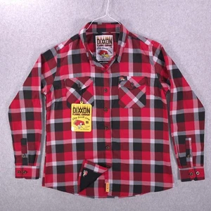 Dixxon Clay Smith Cams Horsepower rot kariertes Flanellhemd Herren Large (Medium) - Bild 1 von 16