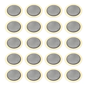 20 x Dischi 25mm Pickup Acustico Trasduttore Elemento Trigger Buzzer Chitarra - Foto 1 di 4