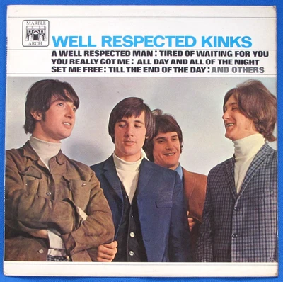 The Kinks * WELL RESPECTED KINKS * 1965 UK * MONO * LP 'NEAR MINT DISC & PLAY' - Image 1 of 4