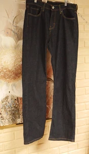 NUEVO CON ETIQUETAS JEANS ELÁSTICOS PARA HOMBRE LEVI'S 505 REGULAR SENTADO EN LA CINTURA PIERNAS RECTAS 30WX34I - Imagen 1 de 8