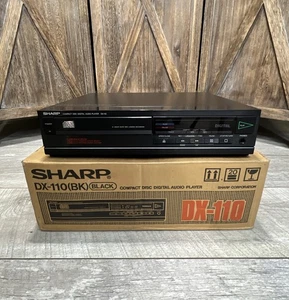 Vintage 1985 Sharp DX-110 Compact Disc Digital Audio Player - Powers On - Picture 1 of 24