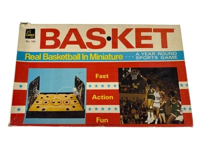 Juego de baloncesto real Cadaco BasKet #165 vintage años 70 en juego de mesa en miniatura Foto 1 de 4