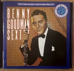 BENNY GOODMAN SEXTET - CBS Jazz Masterpieces CD 1986 CBS AS NEW! - Picture 1 of 2