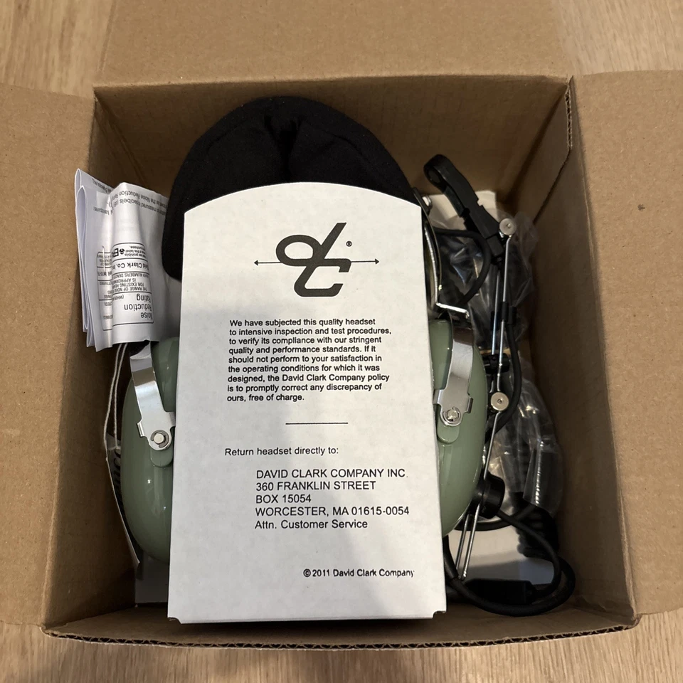 David Clark H10-76 Aviation Headset 2 for 1