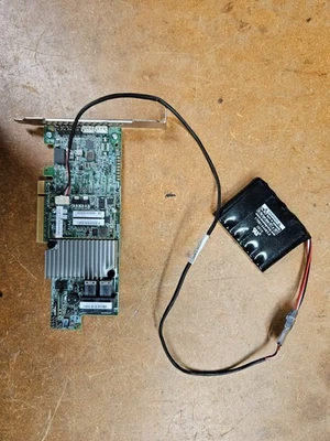 Intel RS3DC080 8-Port SAS/SATA PCIe 3.0 x8 RAID Controller with AXXRMFBU4 SFF - Image 1 of 3