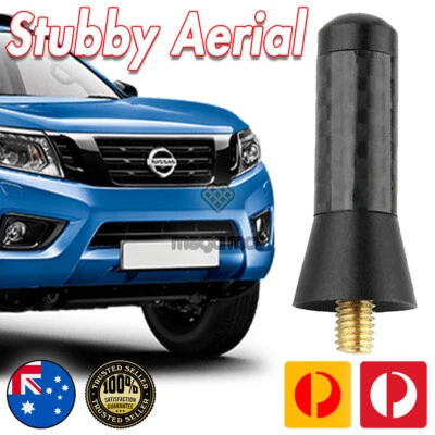 Antenna Stubby Bee Sting for Nissan Navara NP300 ST ST-X 2014> 20 Black 3.5cm - image 1 of 4