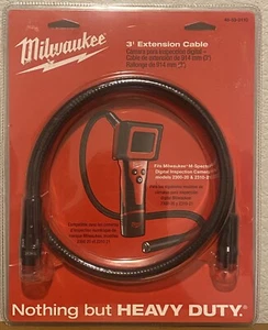MILWAUKEE 3 FT EXTENSION CABLE FOR M12 INSPECTION CAMERA - Picture 1 of 3