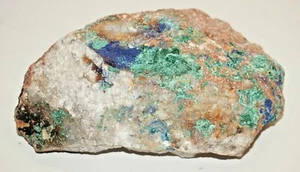 2766g Bisbee AZ - Azurite and Malachite in Quartz Crystal Mineral Specimen Rock - Picture 1 of 11