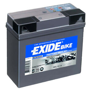 EXIDE Gel Batterie BMW K 75 S 1986-1996 wartungsfrei einbaufertig mit Pfand