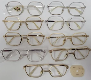 MIXED LOT VOGUE Vintage Eye Glasses Frames Wires Eyeglass Opticians Optometrist - Picture 1 of 8