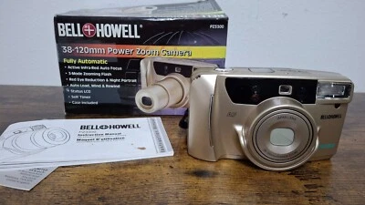 Bell & Howell PZ3300 35mm Film Point & Shoot Camera (38-120mm Power Zoom lens) - Image 1 of 4