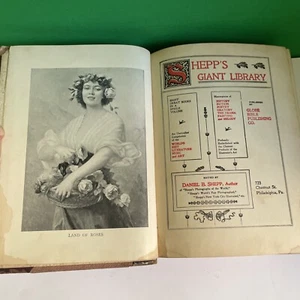 Shepp's giant library 8 great books in a single volume Antique 1897 Book - Picture 1 of 12