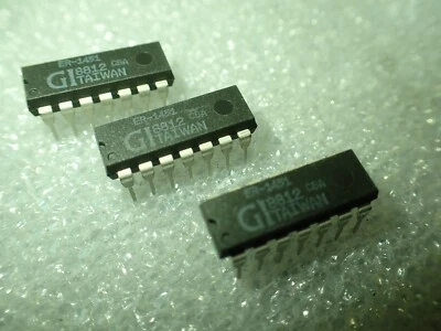 Vintage General Instrument 700 Bit Serial Electrically Erasable ROM ER-1451 (X5) - Image 1 of 3