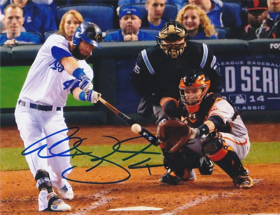 ALEX GORDON  KANSAS CITY ROYALS  ACTION SIGNED 8x10 - Image 1 of 1