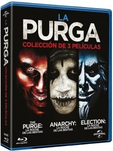 LA PURGA - Colección de 3 Películas - Blu-ray - 2016 descatalogado - Región B - Imagen 1 de 5