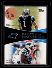 2011 Topps Faces of the Franchise Cam Newton/DeAngelo Williams Carolina Panthers
