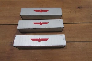 HO Scale Athearn (3) 40ft Container APL ATH4527 - Picture 1 of 3