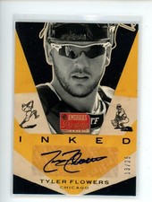 2013 America's Pastime TYLER FLOWERS #I-TF Inked Auto /25 Atlanta Braves