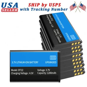 10 x KB-5C Battery For Retevis RT22 RT22S RT15 RT19/LUITON LT-316/TIDRADIO - Picture 1 of 7