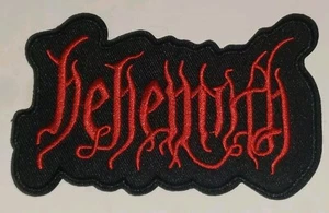 Behemoth Logo Patch (4") Iron/Sew-on Badge Heavy Death Metal Rock DIY Gift Patch - Picture 1 of 3