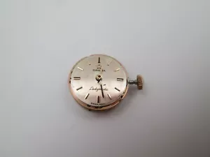 Máquina y esfera Omega Ladymatic. Automático. 24 gemas. Calibre 661. Dial gris - Imagen 1 de 7