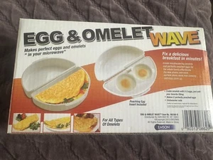 Emson Egg & Omelet Wave, Microwave Egg & Omelet Cooker New - Picture 1 of 4
