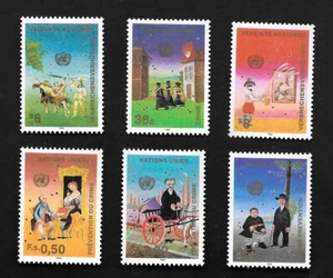 United Nations 1990 Crime Prevention Stamps from All 3 Offices MNH - Picture 1 of 1