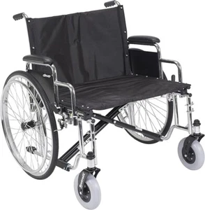 Drive Medical STD26ECDDA Bariatric Sentra EC Heavy Duty Extra Wide Wheelchair - Picture 1 of 5