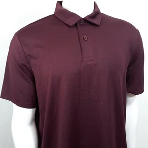 32 Degrees Mens Shiraz Cool Casual Performance Short Sleeve Collared T Shirt XXL - Picture 1 of 10