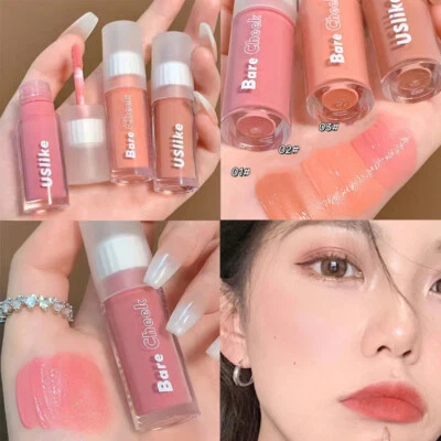 Liquid Blush Monochrome Liquid Blush Natural Pink Rouge Face LongLasting Beauty. - Image 1 of 4