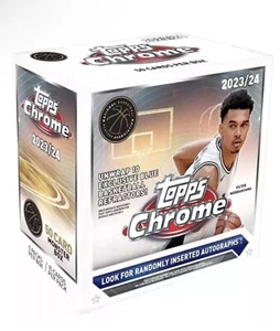 2023-24 Topps Chrome Basketball MEGA Box Sealed WEMBANYAMA ROOKIE AUTO YEAR - Bild 1 von 1