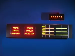 Knight Rider KITT Upper Console Displays - Season 1 - with overlay - Picture 1 of 5