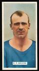 Carreras - &#39;Famous Footballers&#39; (1936) - Card #35 - E.F. Brook (Mancheser City)