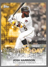 2018 Topps Opening Day Opening Day Stars Josh Harrison ODS-JH Pirates