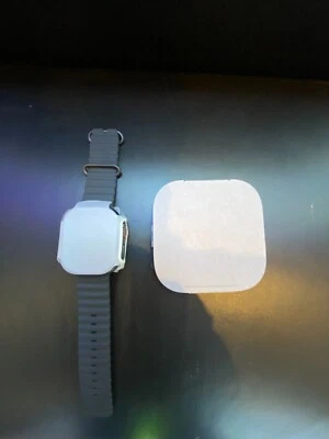 Apple Watch Ultra 2 49mm GPS + Cell Titanium Case w Black Ocean Band MX4P3LW/A - Image 1 of 4