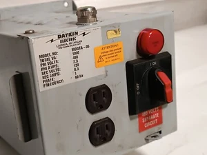 Daykin Electric MDGTA05 Phase 1 Separate Circuit Transformer Disconnect, 480V - Picture 1 of 6
