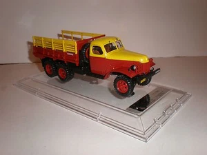 1/43 115102 DIP MODELS ZIS-151 Service truck yellow/red - Picture 1 of 8