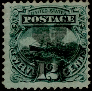 USA SCOTT 117, 12c grün, fein gebraucht. Katze 160 $. - Bild 1 von 1